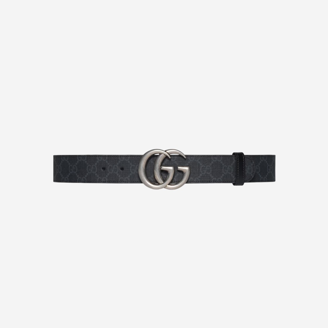 Gucci GG Marmont Reversible Belt Black GG Supreme 상세 이미지 1