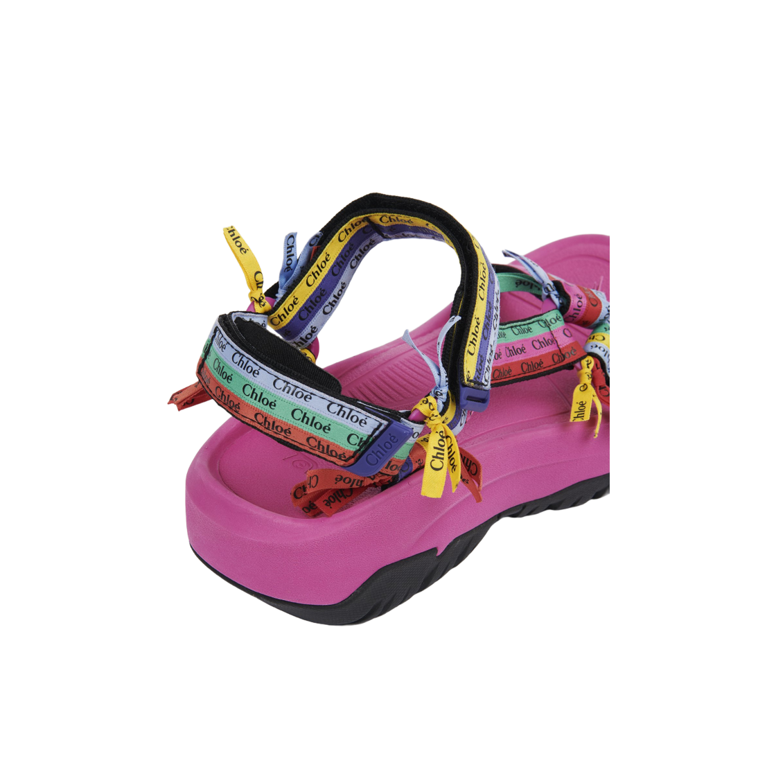 (W) Chloe Chloe X Teva Hurricane Xlt2 Ampsole Flat Sandal Multicolor Pink 상세 이미지 3