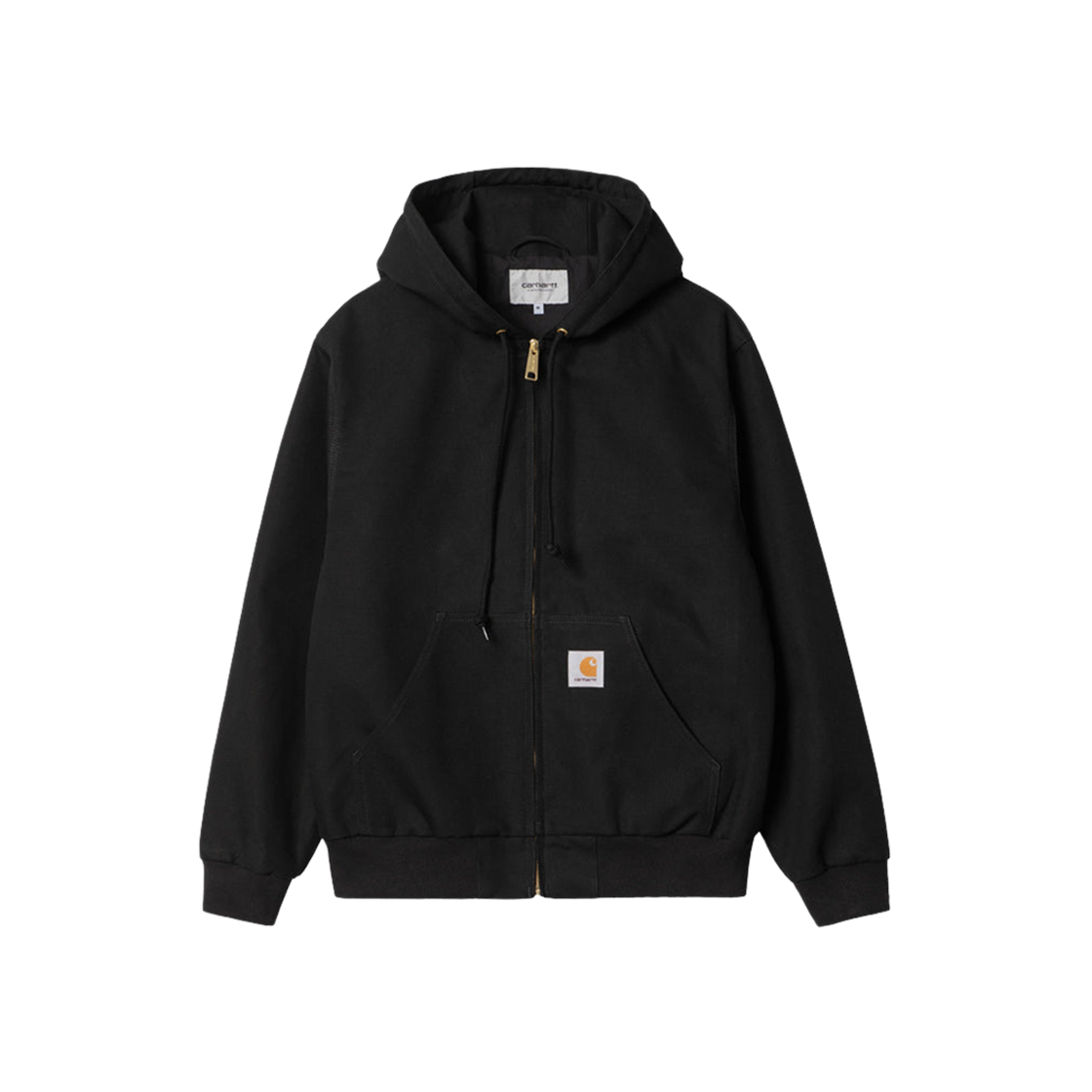 Carhartt WIP Dearborn Canvas Active Jacket Black Rigid - Spring 상세 이미지 1