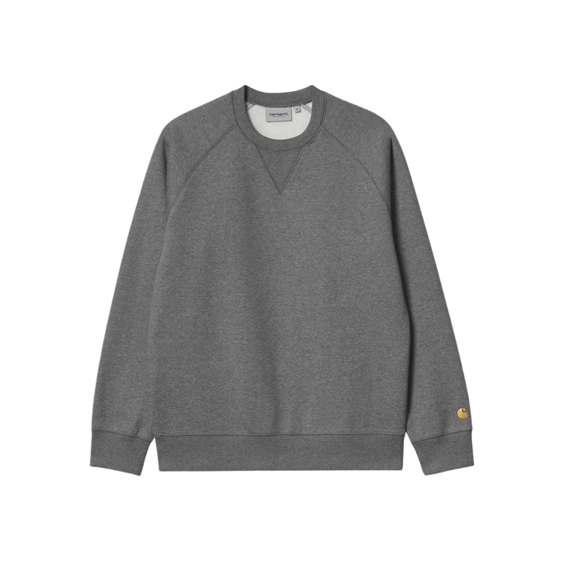 Carhartt WIP Chase Sweatshirt Dark Grey Heather 상세 이미지 1