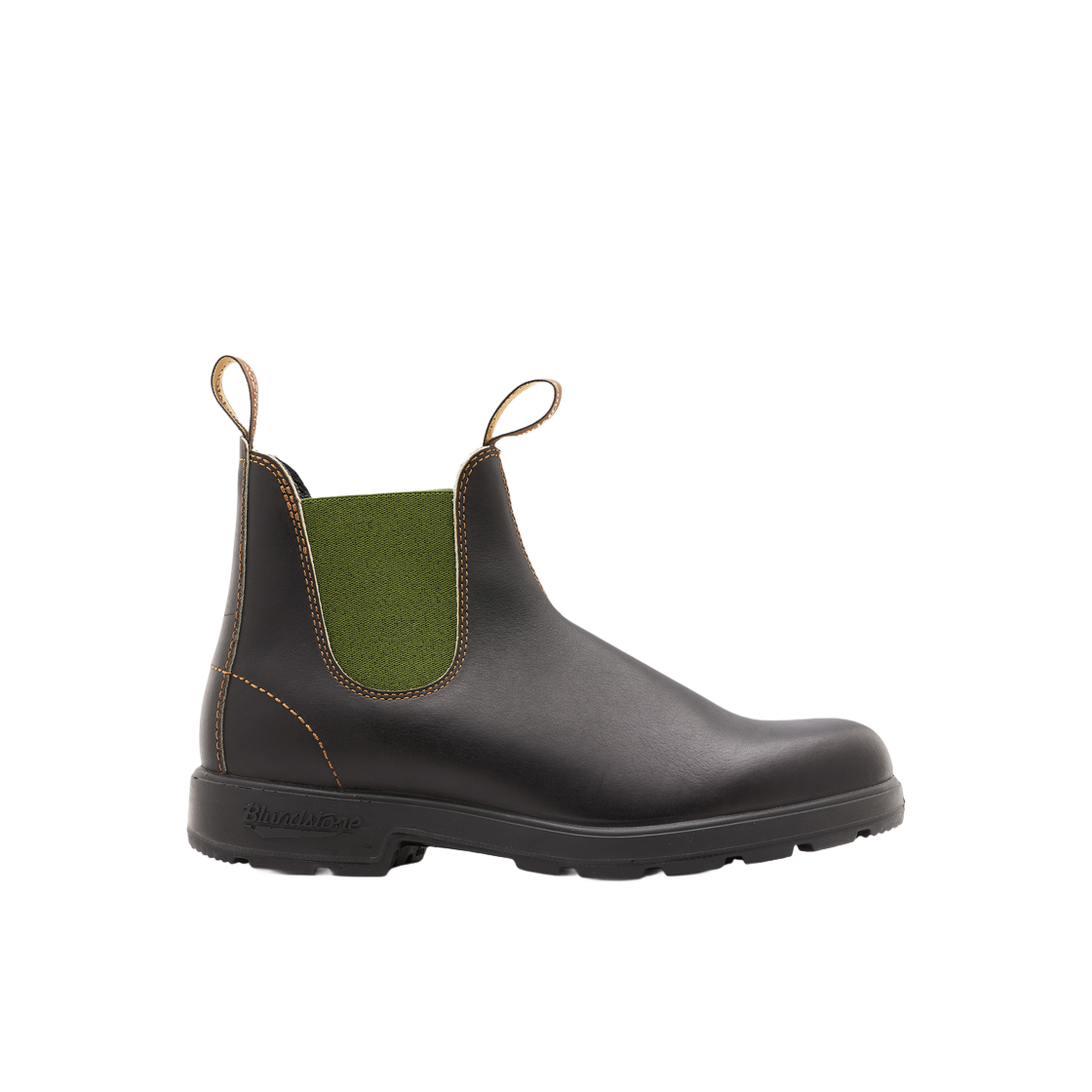 ORIGINAL-519 Blundstone Original 519 Chelsea Boots Brown Olive