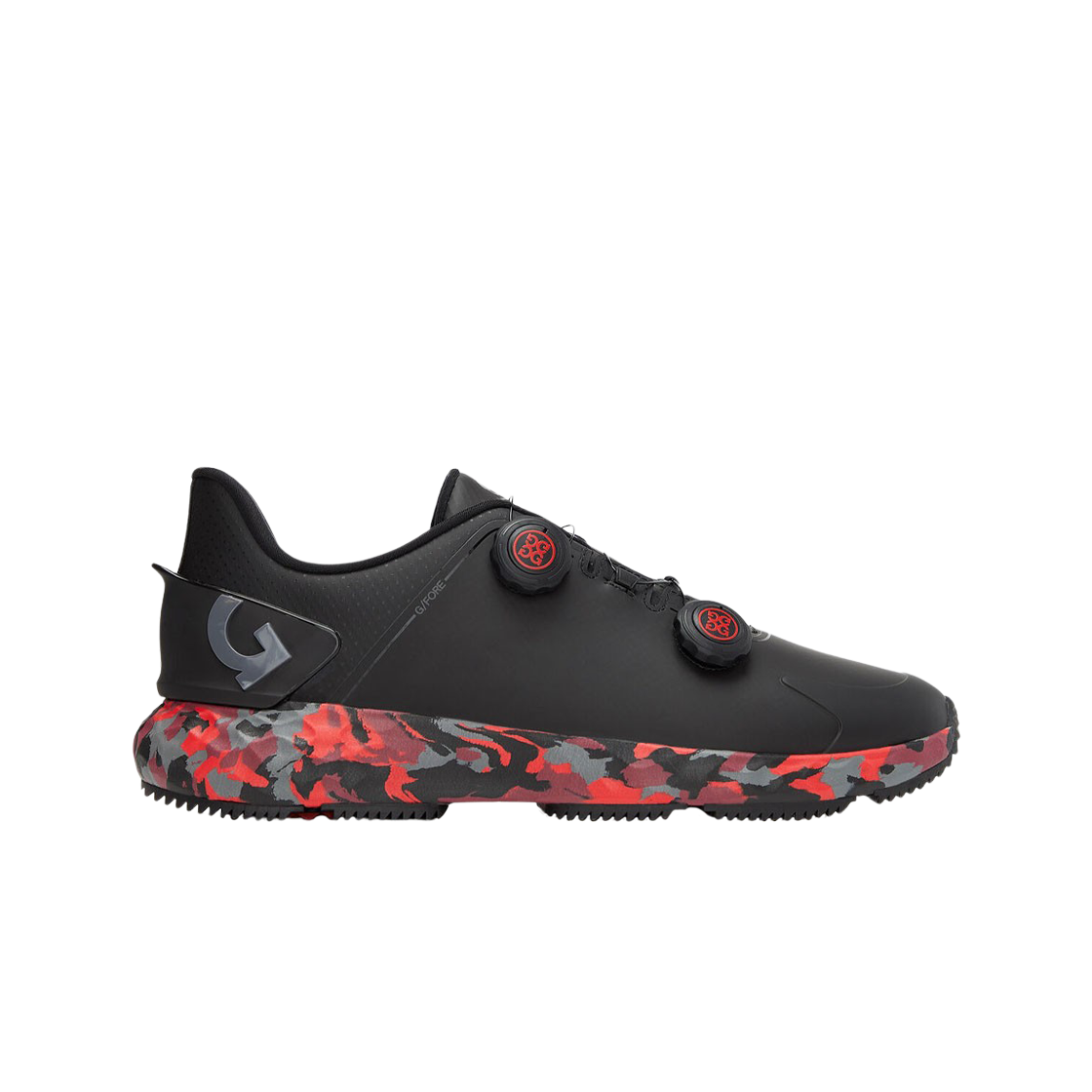 지포어 지드라이브 퍼포레이티드 카모 골프 슈즈 오닉스(G/Fore G/Drive Perforated Camo Golf Shoes Onyx) - 1