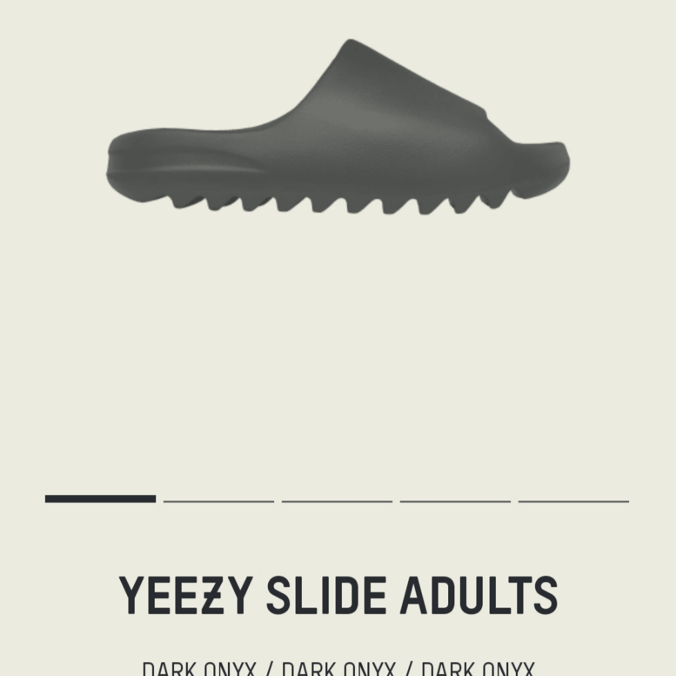 Adidas Yeezy Slide Dark Onyx 2024 착용 스타일