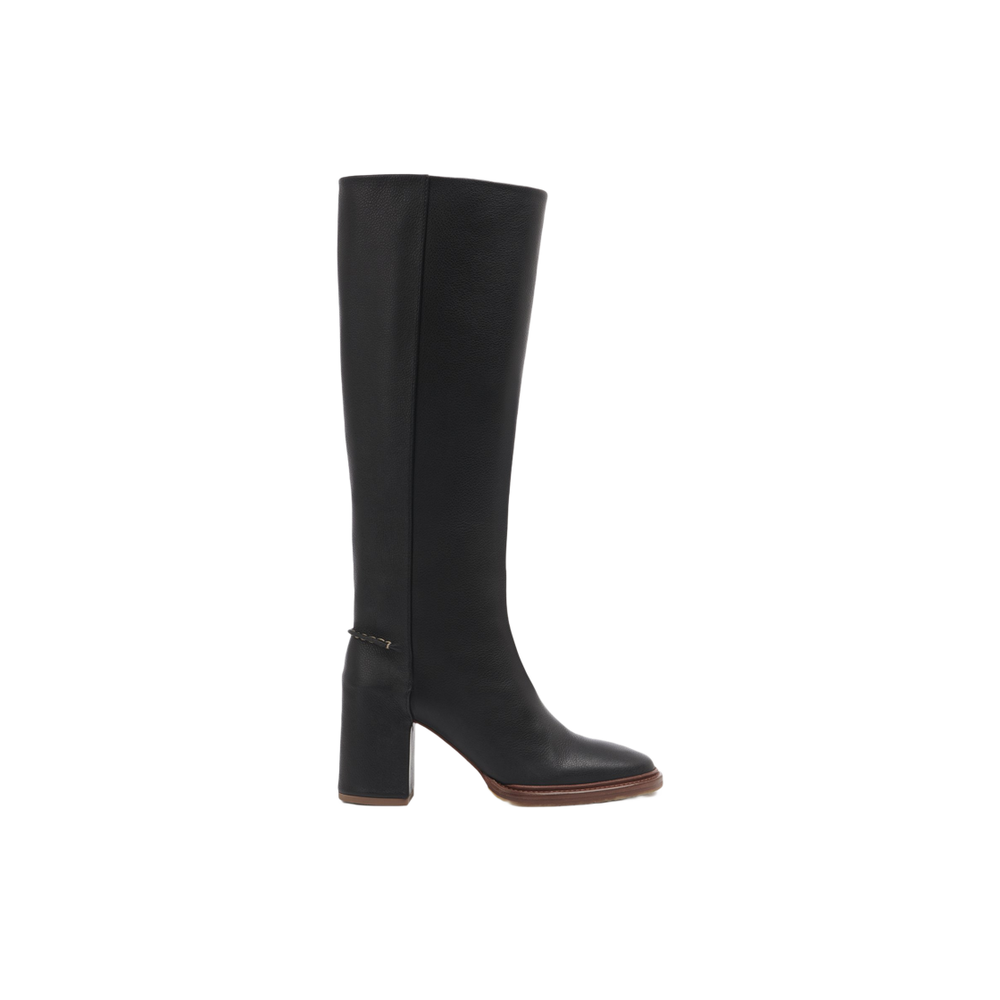 (W) Chloe Edith High Boot Black 상세 이미지 1