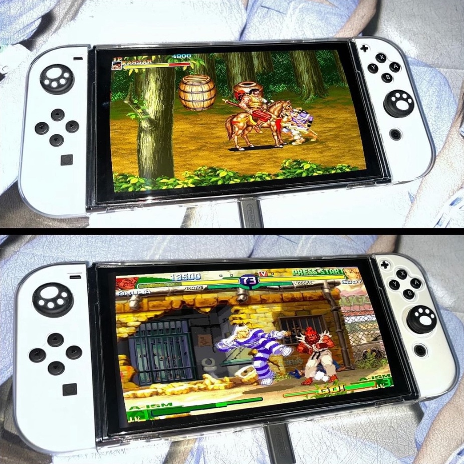 Nintendo Switch OLED White (Korean Ver.) 착용 스타일