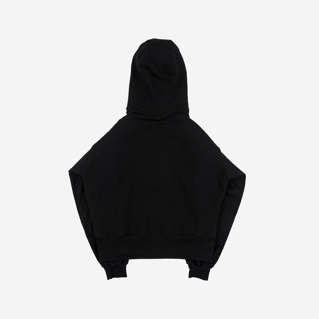 선데이오프클럽 카르텔 숄더 패디드 헤비 테리 후드 블랙(Sundayoffclub Cartel Shoulder Padded Heavy Terry Hoodie Black) - 3