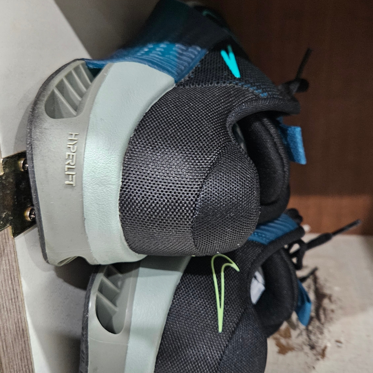 Nike Metcon 9 Black Clear Jade 착용 스타일