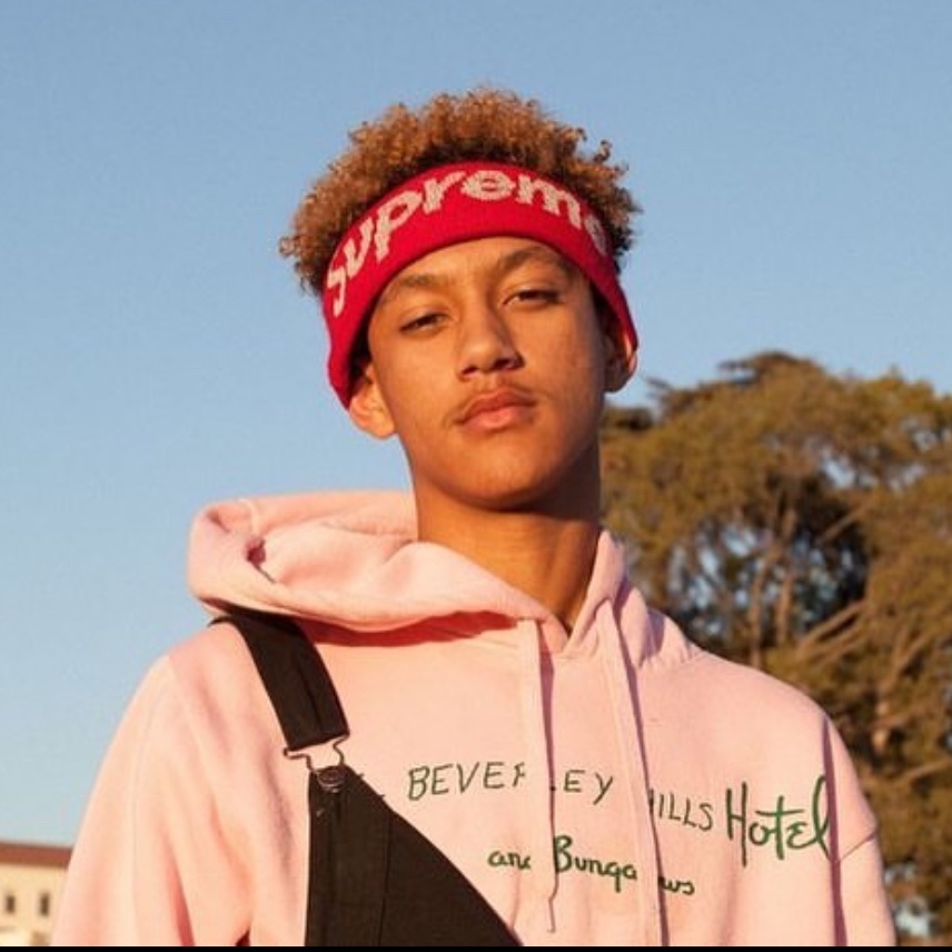Supreme x Nike NBA Headband Red - 19SS 착용 스타일 - 5