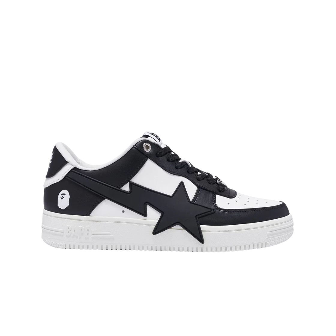 베이프 베이프 스타 OS 블랙 화이트