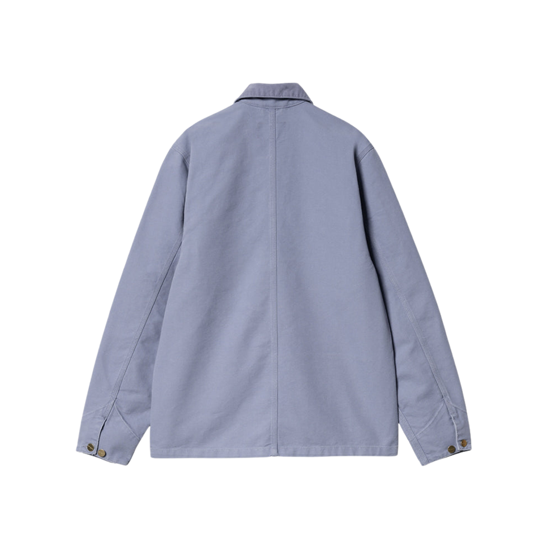 Carhartt WIP Unlined Dearborn Canvas Michigan Chore Coat Bay Blue Aged Canvas - Spring 상세 이미지 2