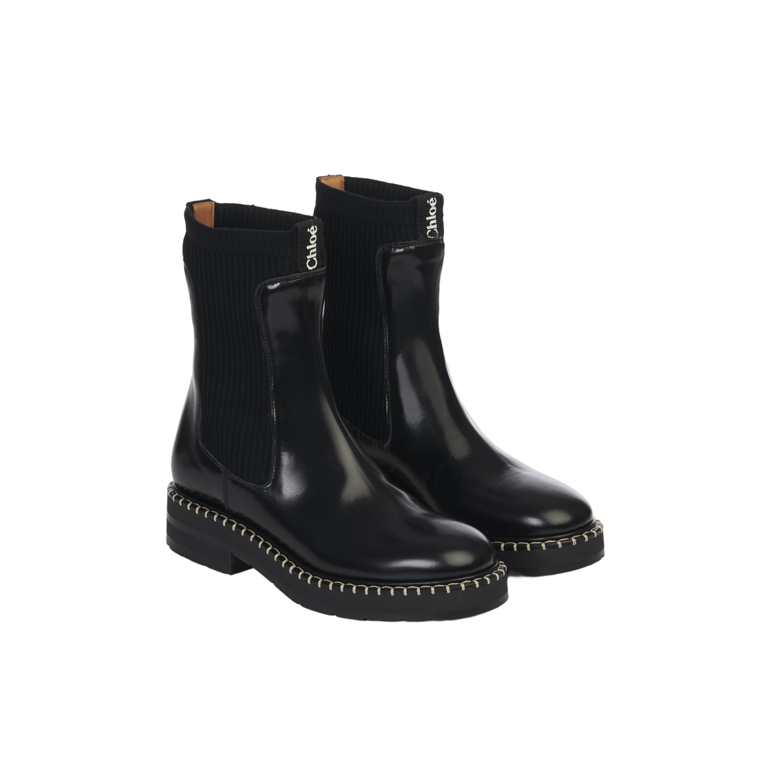 (W) Chloe Noua Ankle Boot Black 상세 이미지 2