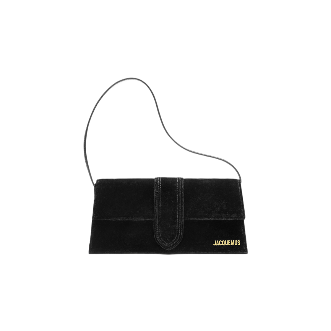 Jacquemus Le Bambino Long Long Flap Bag Black 상세 이미지 1