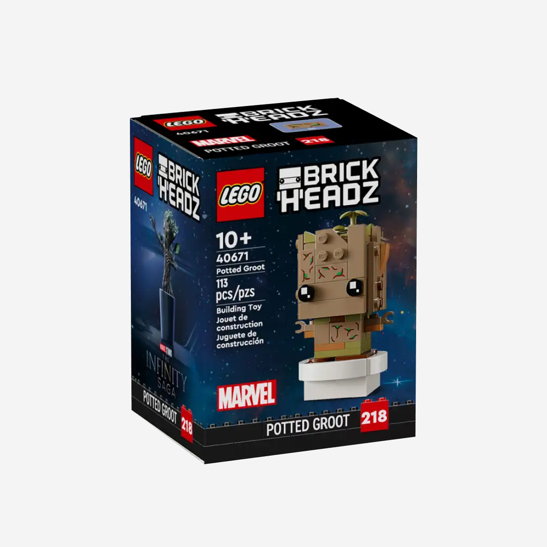 레고 브릭헤즈 화분에 심어진 그루트(Lego Brickheadz Potted Groot) - 2