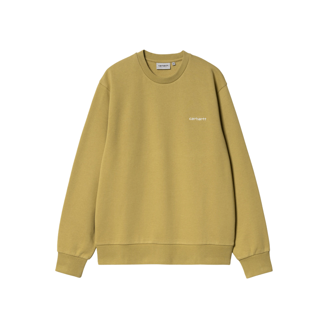 Carhartt WIP Script Embroidery Sweatshirt Agate 상세 이미지 1