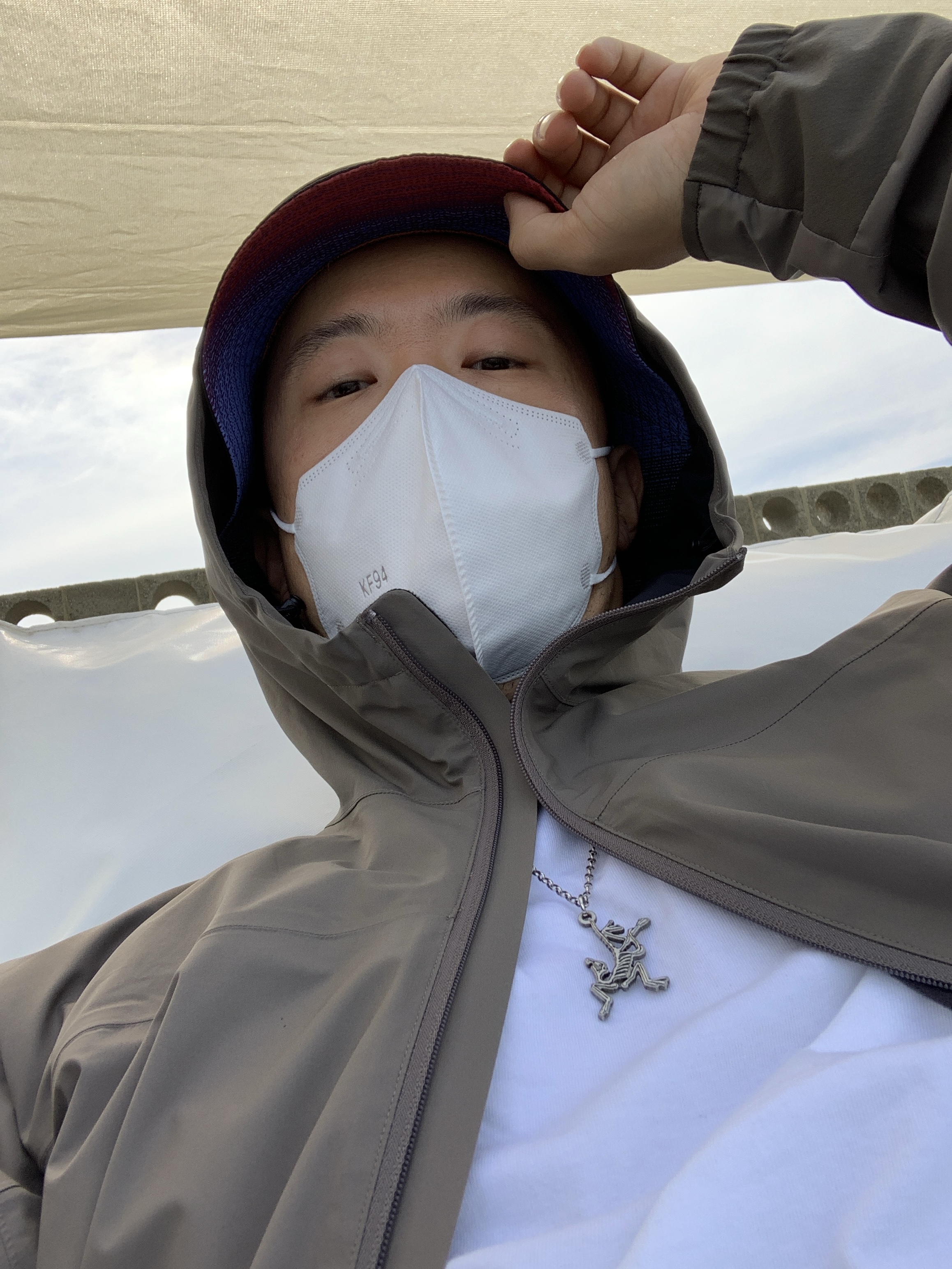Arc'teryx Solano Hoody Alchemy 착용 스타일