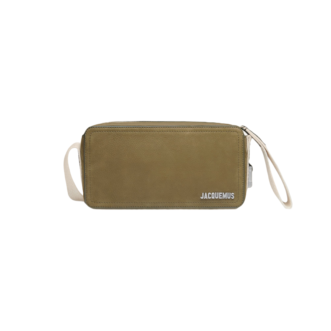 Jacquemus Le Cuerda Horizontal Utility Rectangle Bag Dark Khaki 상세 이미지 1