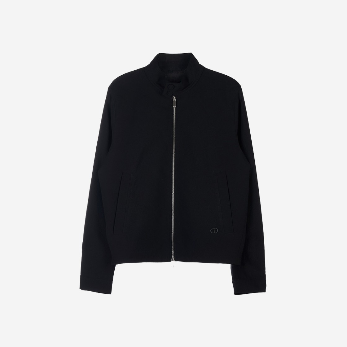 Dior Blouson Wool Blend Canvas Black 상세 이미지 1