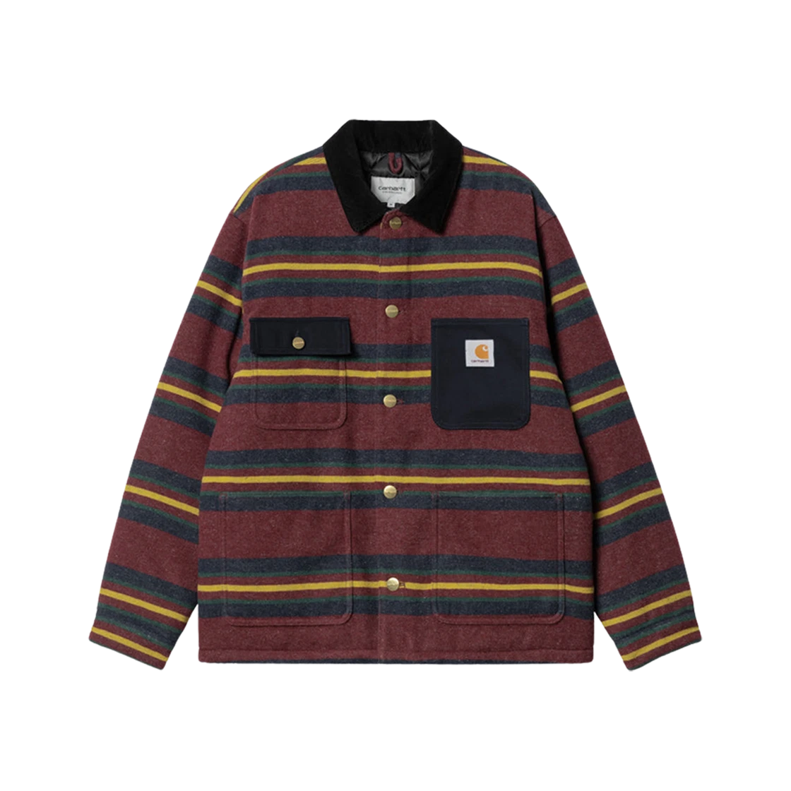 칼하트 WIP 오리건 자켓 보르도 스타코 스트라이프 | Carhartt WIP | KREAM Carhartt WIP Oregon Jacket Bordeaux Starco Stripe