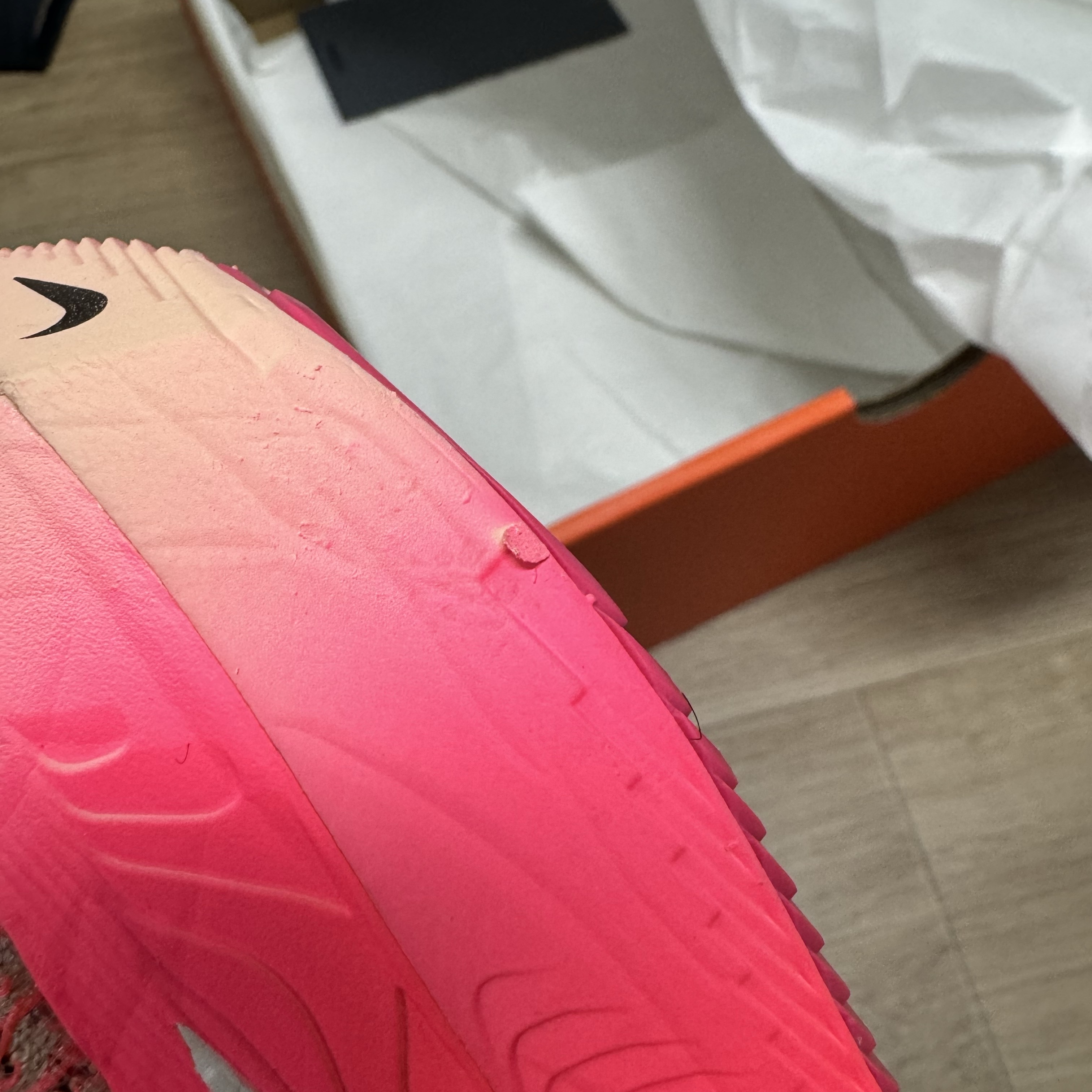 Nike ZoomX Vaporfly Next% 3 FK Luminous Green Black 착용 스타일 - 1
