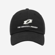 THE IDENTITY PROJECT Identity Ball Cap Black White