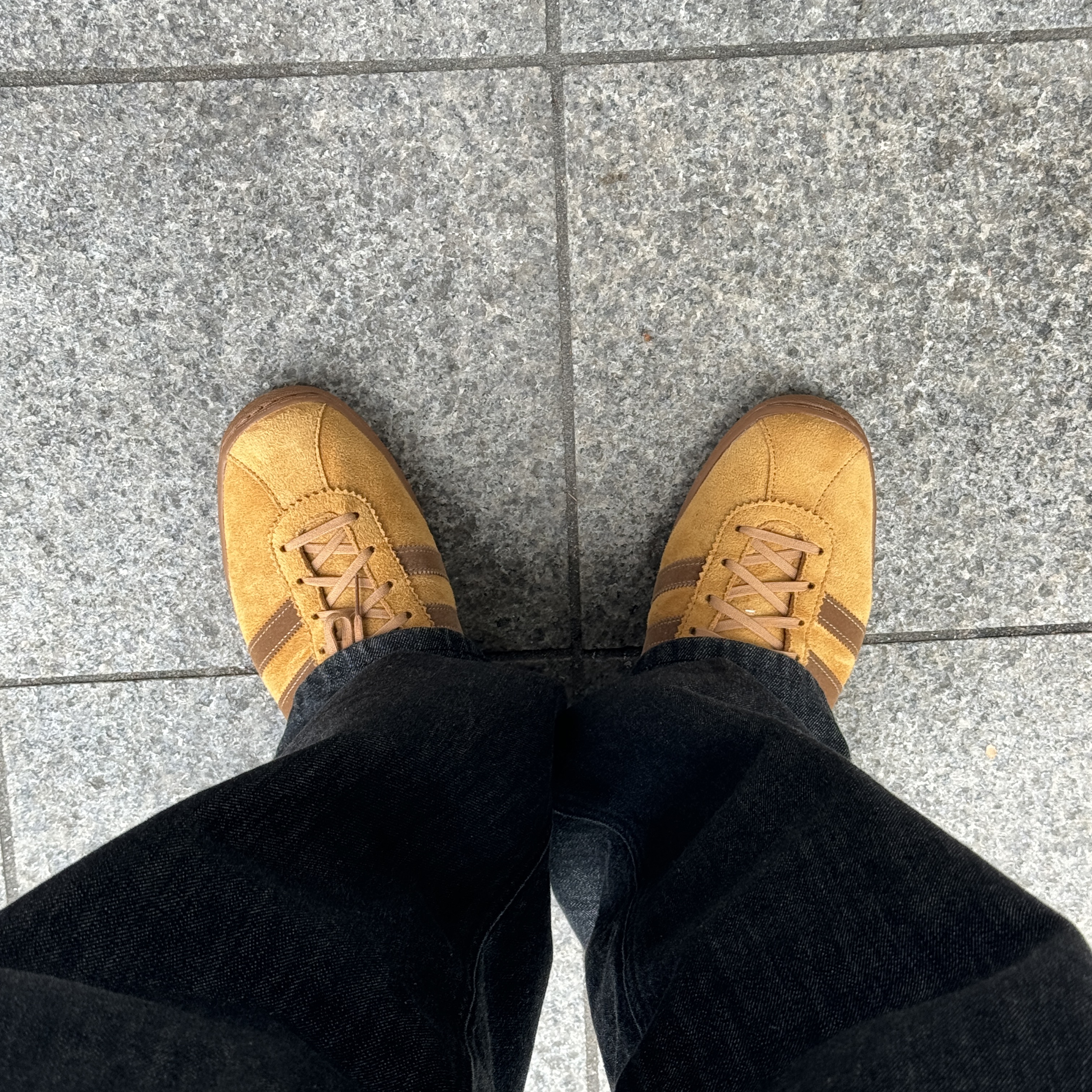 Adidas Tobacco Gruen Mesa Brown Desert 착용 스타일