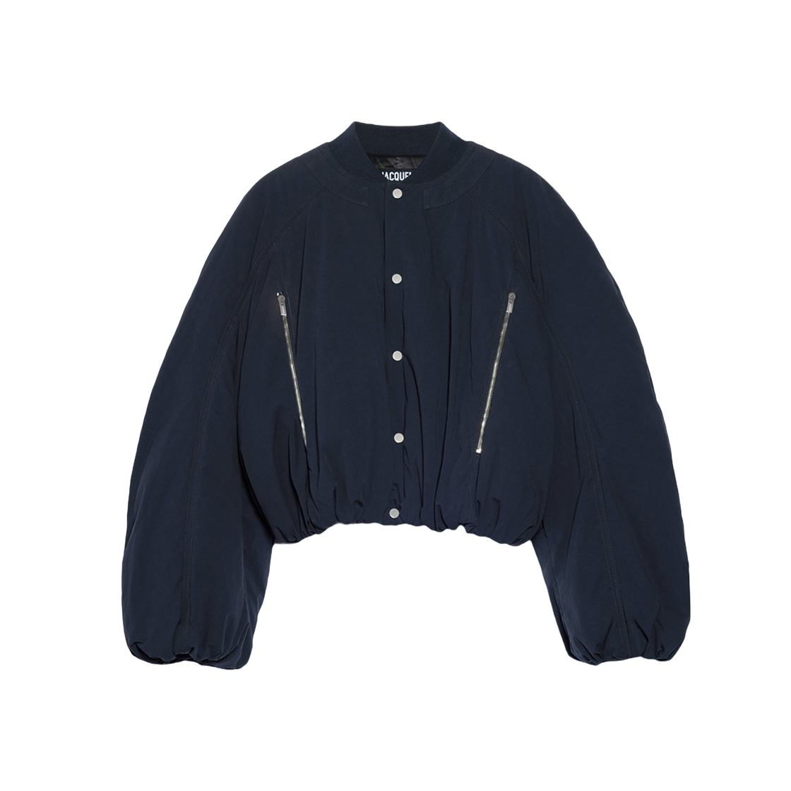 Jacquemus Le Bomber Croissant Puffy Bomber Dark Navy 상세 이미지 1