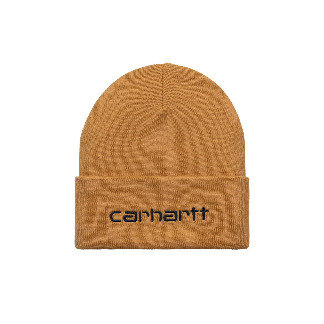 Carhartt WIP Script Beanie Ochre 상세 이미지 1