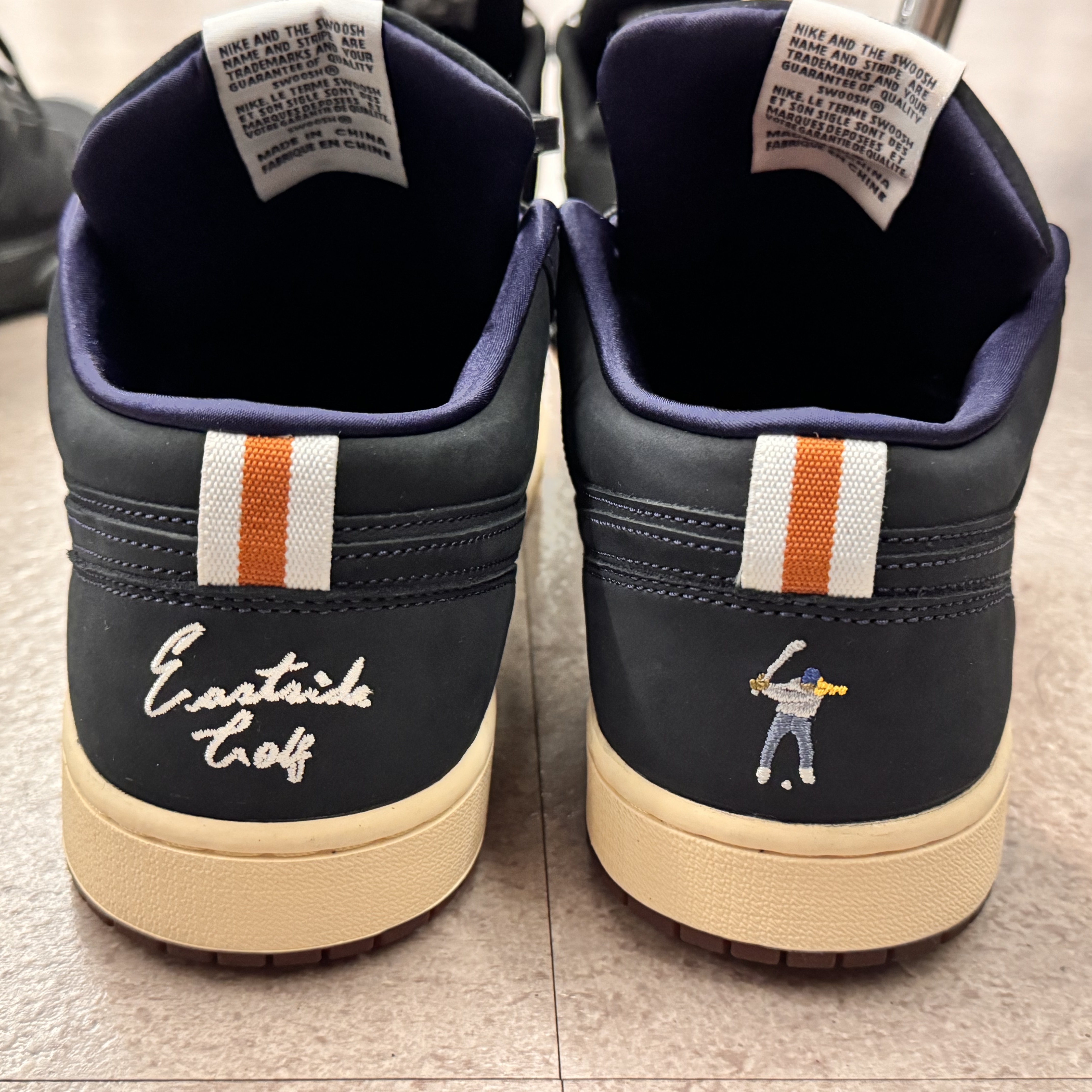 Jordan 1 x Eastside Golf Low Midnight Navy 착용 스타일 - 5