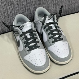 (W) Nike Dunk Low Light Smoke Grey 착용 스타일