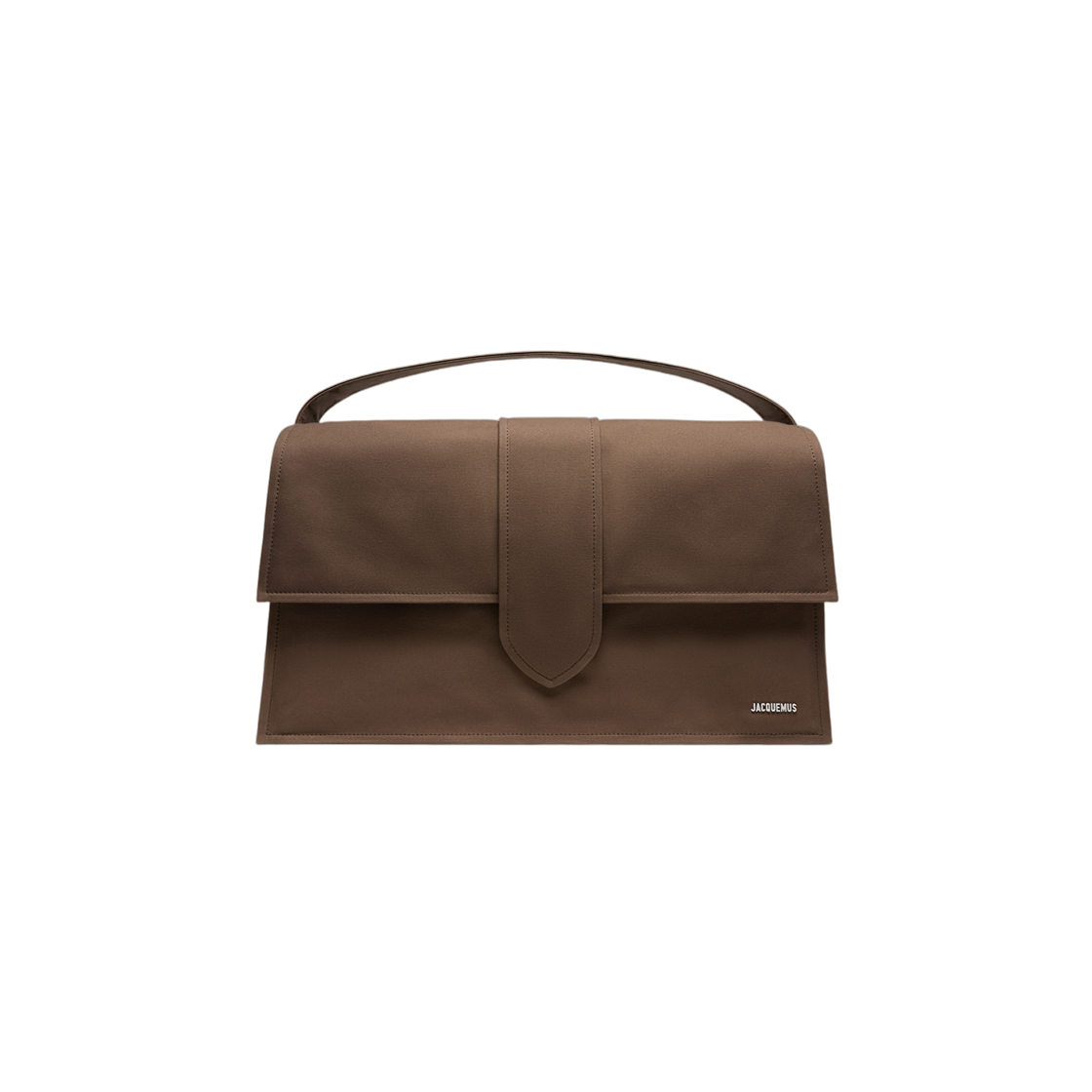 Jacquemus Le Bambino De Voyage Weekender Flap Bag Taupe 상세 이미지 1