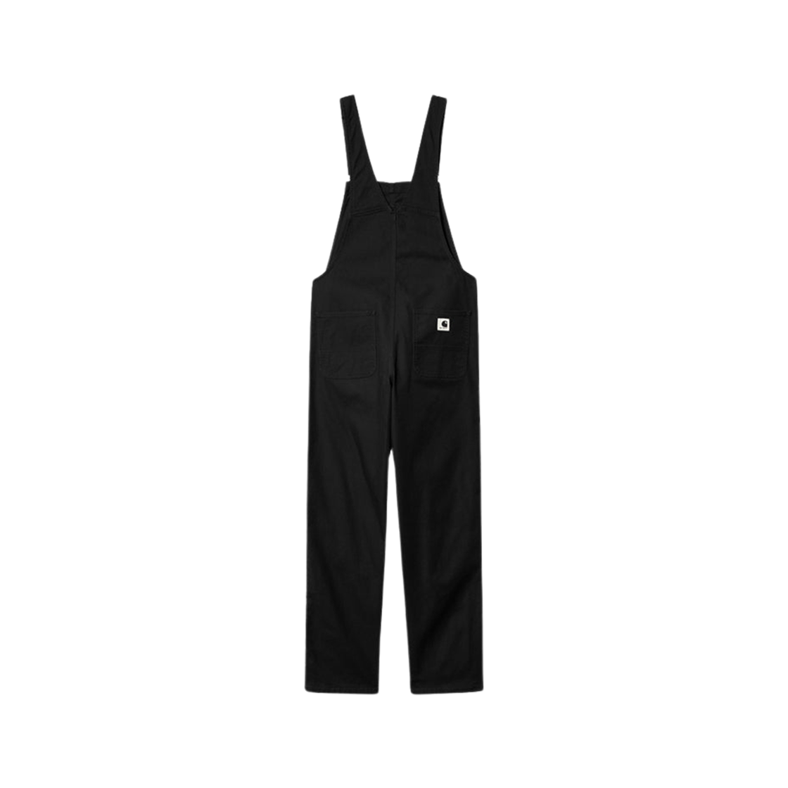 (W) Carhartt WIP Hubbard Canvas Bib Overall Straight Black 상세 이미지 2