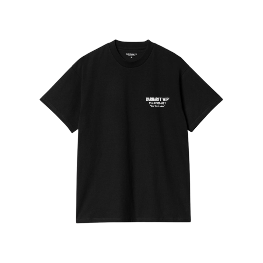칼하트 WIP 레스 트러블 티셔츠 블랙 화이트