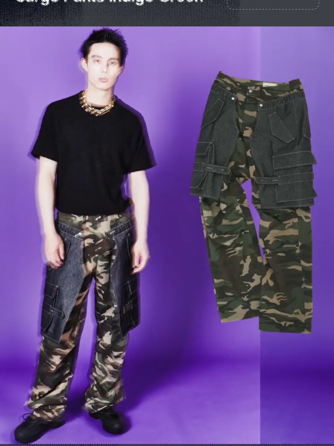 Apple AirPods Max Lightning Silver (Korean Ver.), [KREAM 단독] ADSB Andersson Bell Raptor Layered Cargo Pants Indigo Green 착용 스타일 - 4