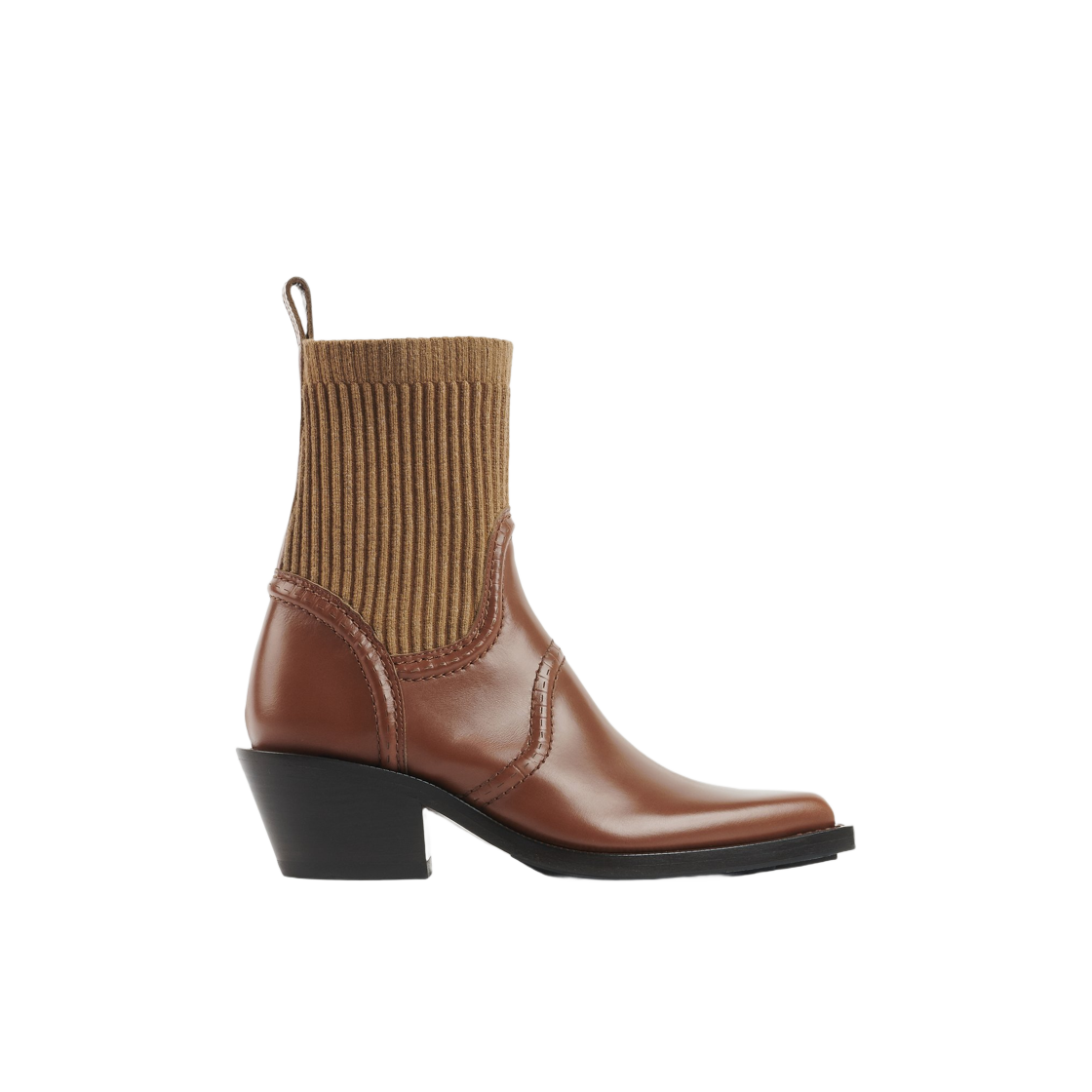 (W) Chloe Nellie Texan Ankle Boot Ochre Delight 상세 이미지 1