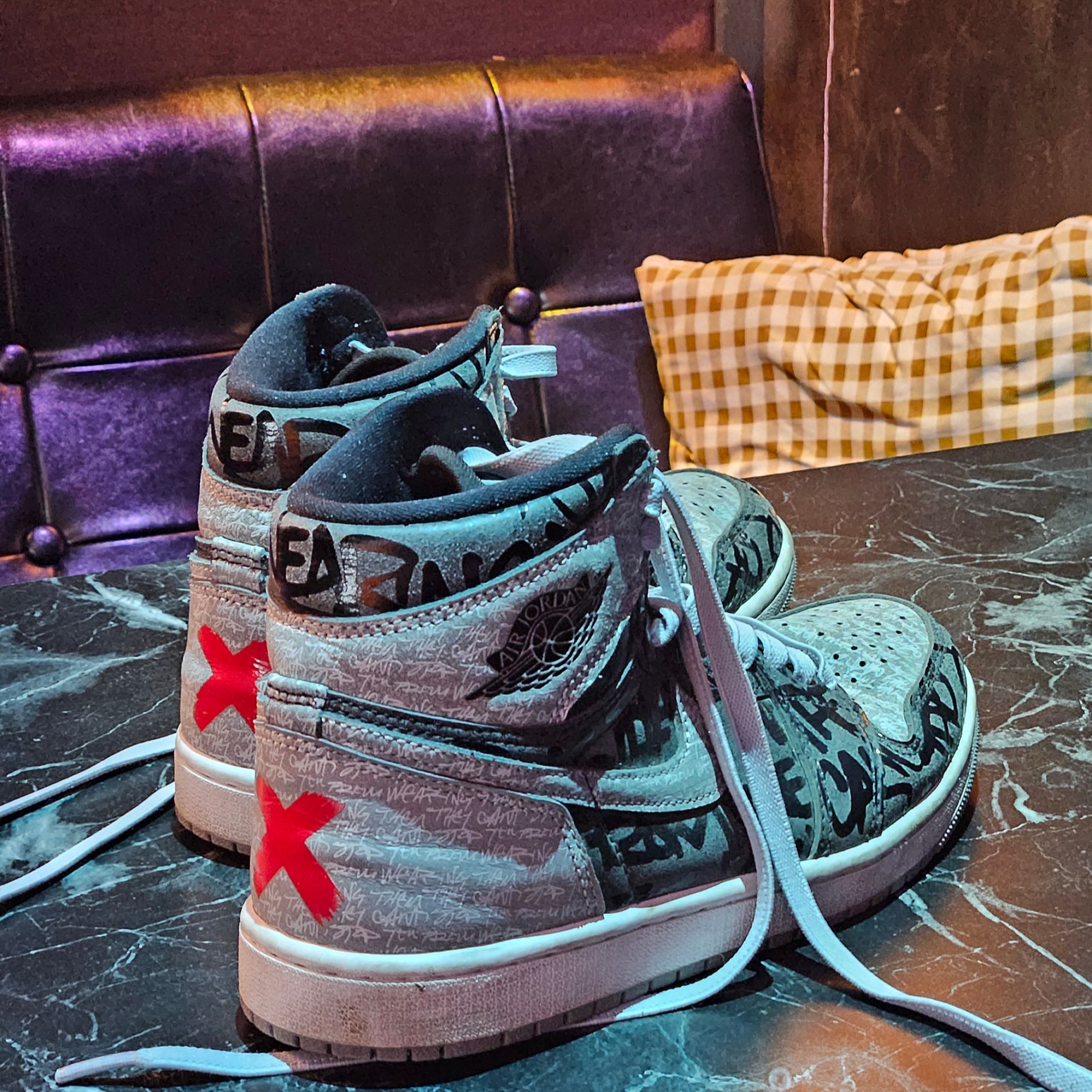 Jordan 1 Retro High OG Rebellionaire 착용 스타일