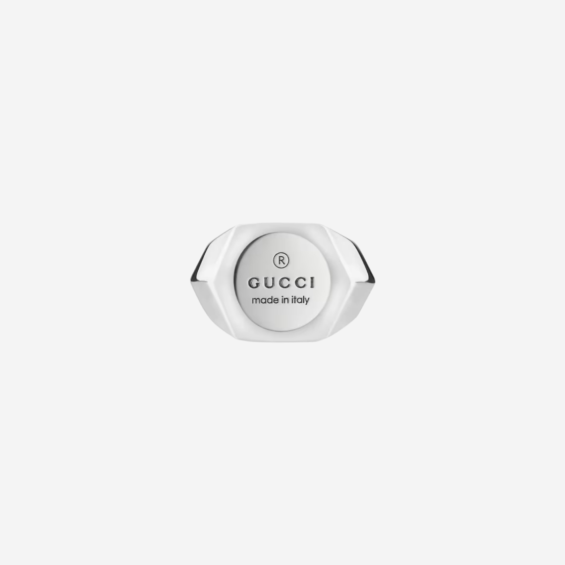 구찌 트레이드마크 와이드 링 925 스털링 실버 | Gucci | KREAM