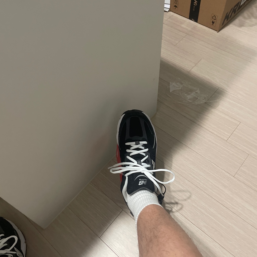 New Balance 530 Classic Black 착용 스타일