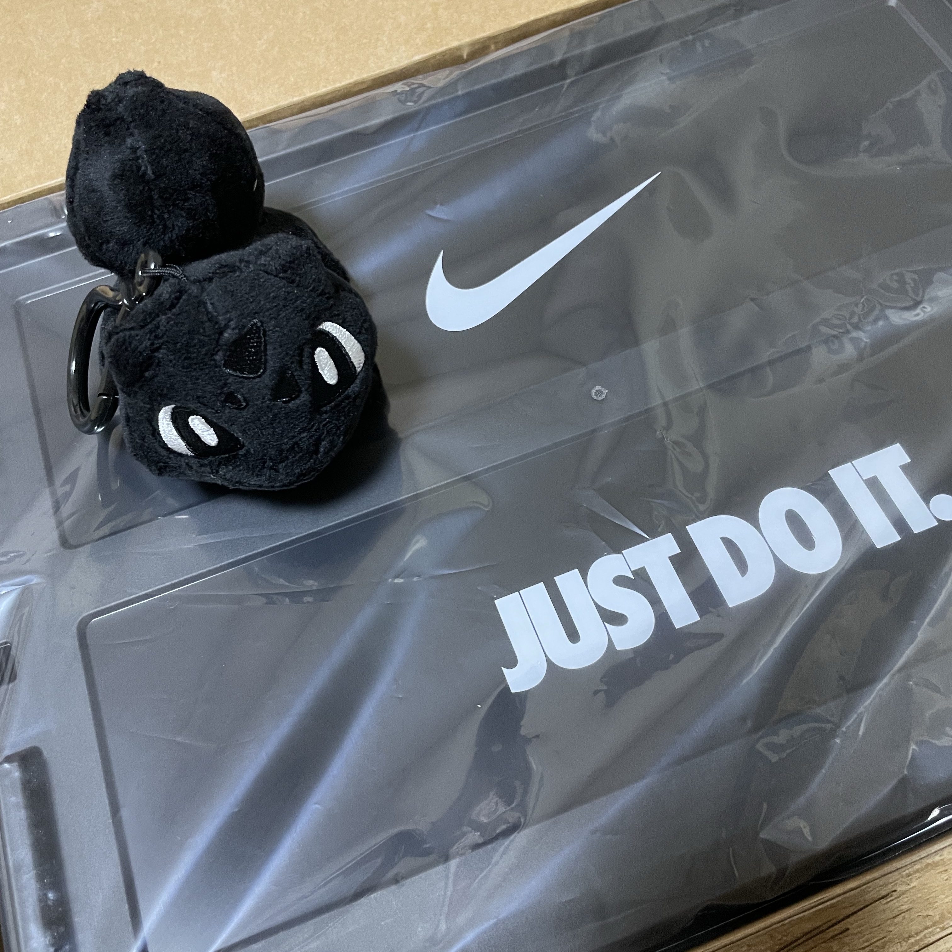 Nike Members Days Live Folding Box Black, Fragment x Pokemon INN Thunderbolt Project TBP Mascot Key Ring Fushigidane Black 착용 스타일 - 1