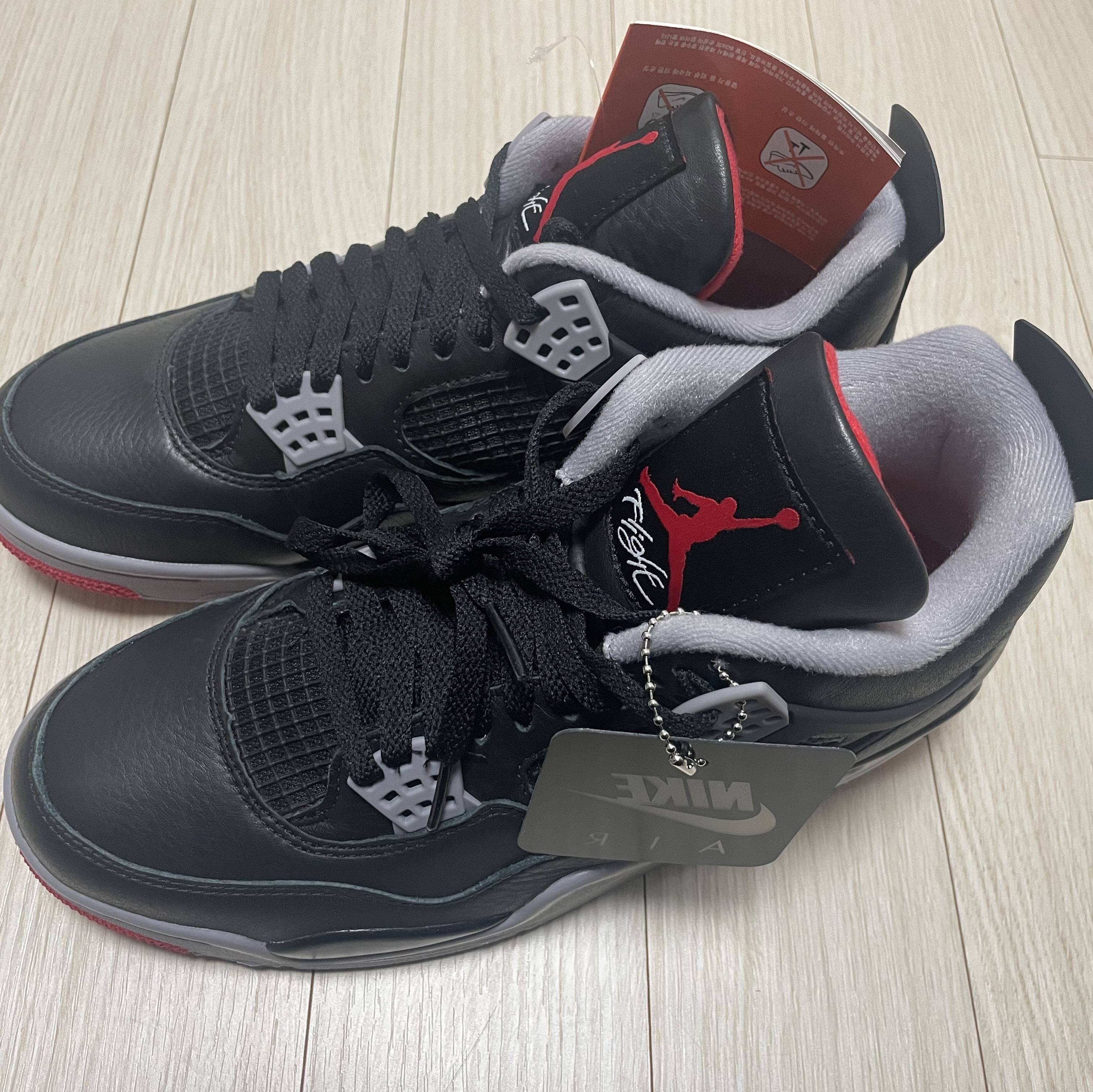 Jordan 4 Retro Bred Reimagined 착용 스타일