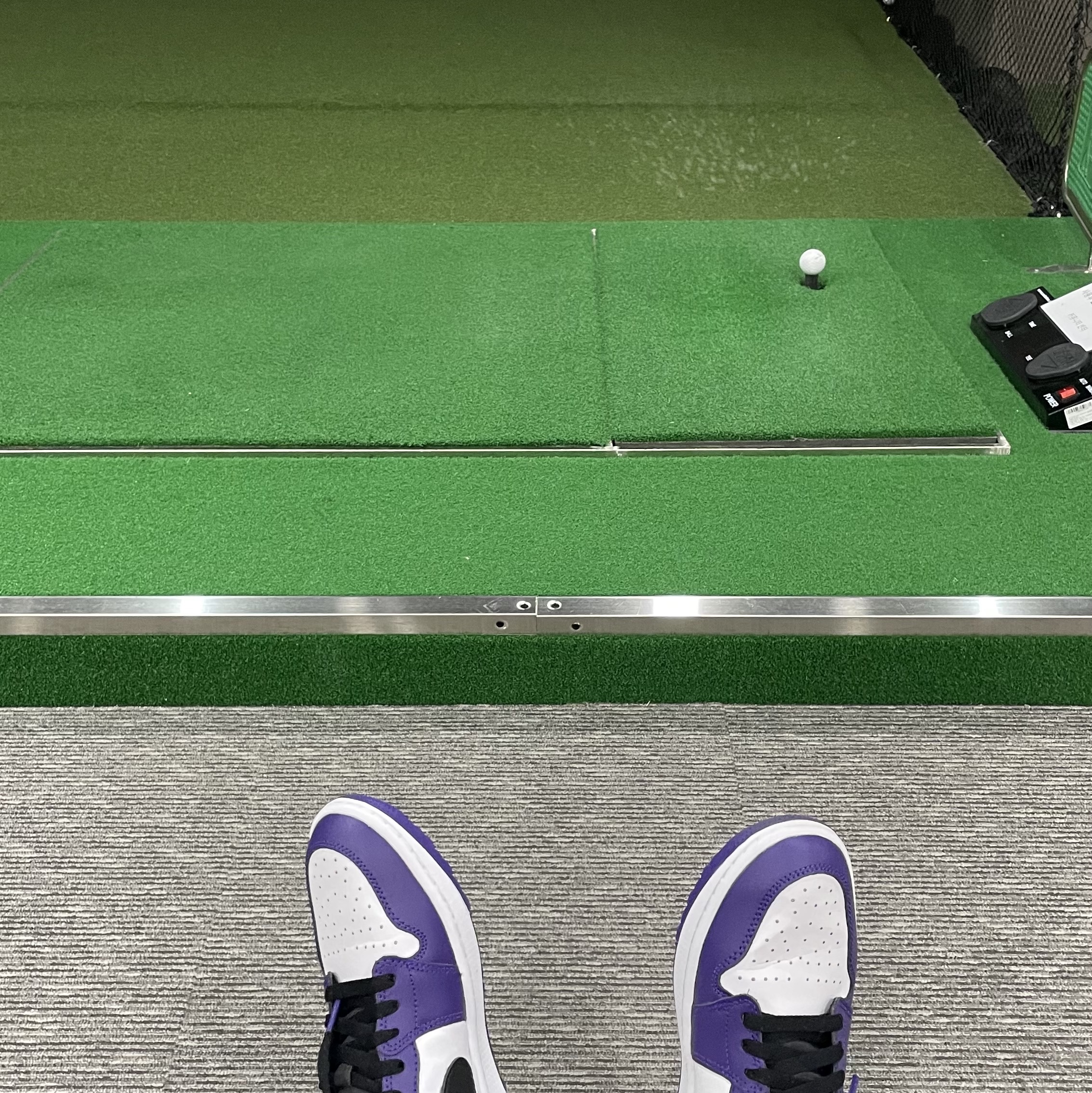 Jordan 1 Low Golf Court Purple 착용 스타일