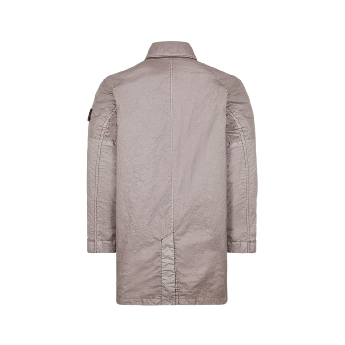 Stone Island 70323 Membrana 3L TC Trench Coat Dove Gray - 24SS 상세 이미지 2