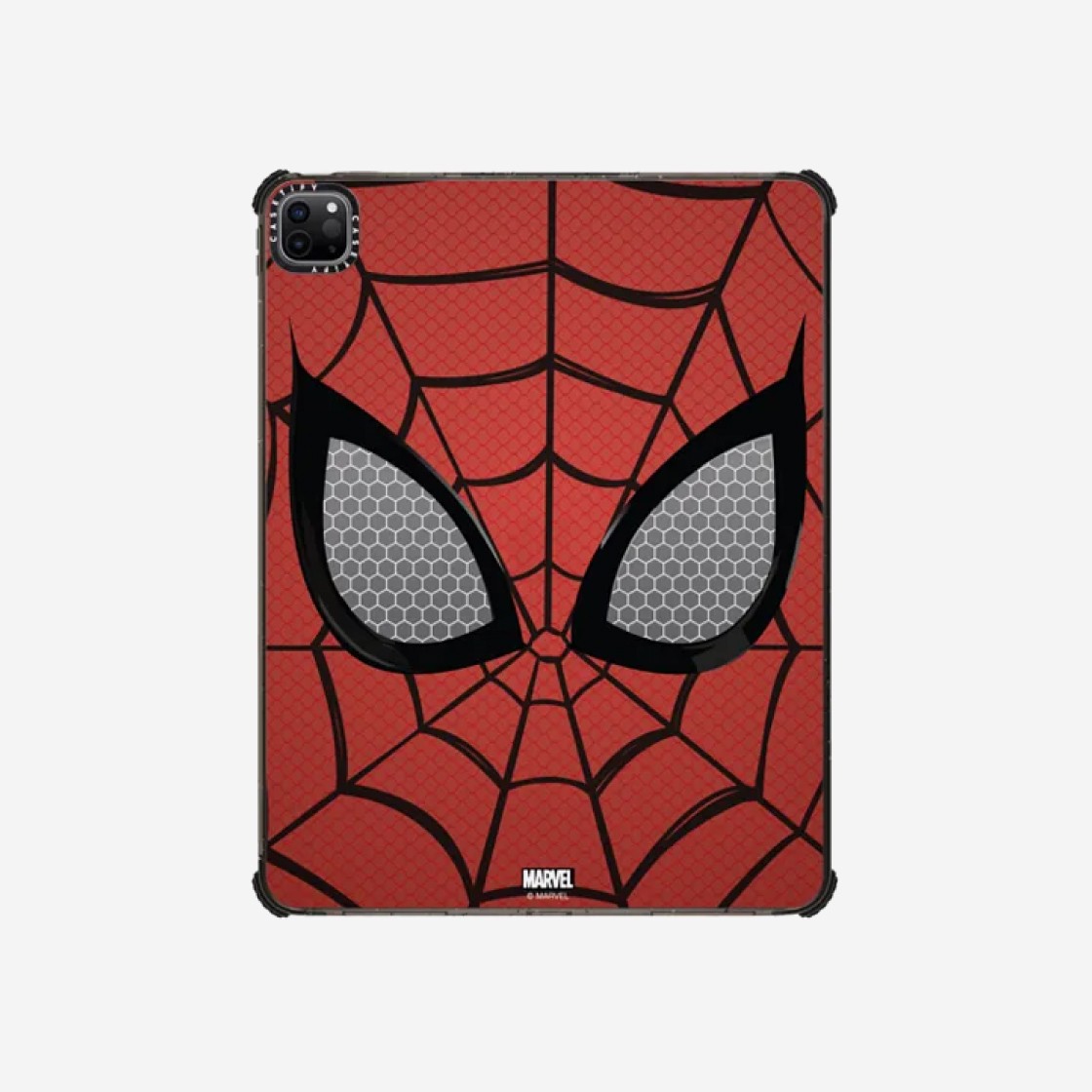 Casetify x Marvel iPad Spider Man Case Clear Black 상세 이미지 1