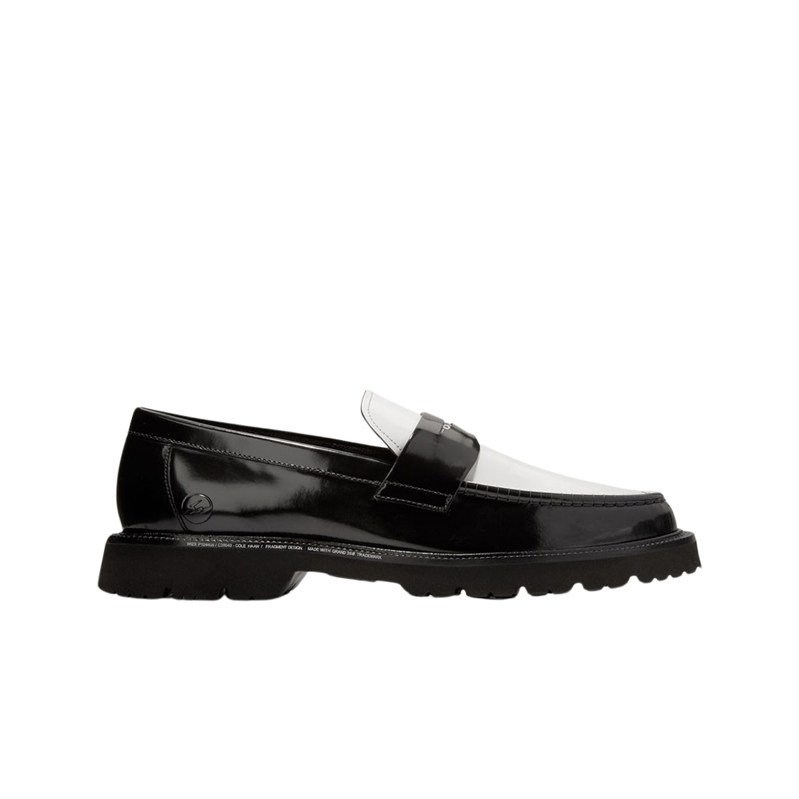 콜한 x 프라그먼트 아메리칸 클래식 페니 로퍼 블랙 스펙테이터 화이트(Cole Haan x Fragment American Classics Penny Loafer Black Spectator White)