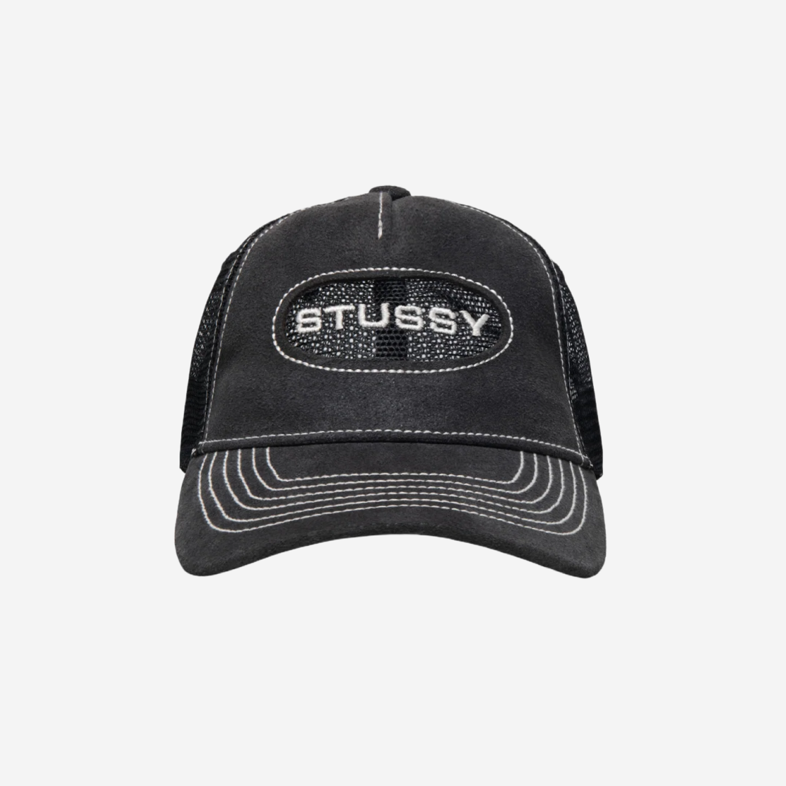 Stussy Basic Leather Strapback Cap メンズ 