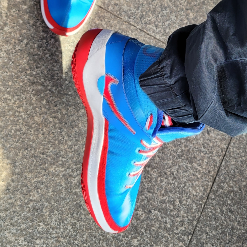 Nike KD 13 EP New Jersey Nets Hardwood Classics 착용 스타일 - 1