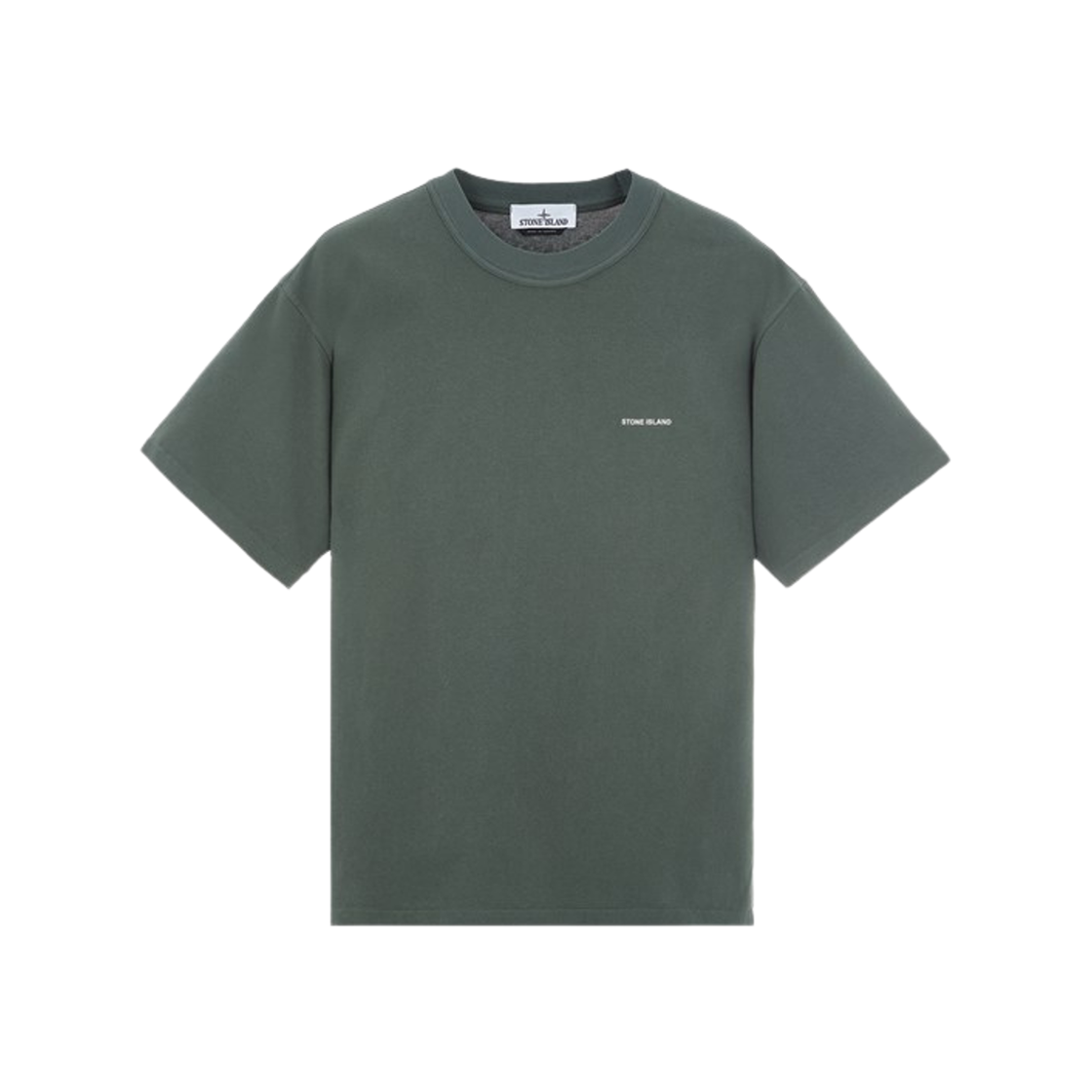 Stone Island 22379 Short Sleeve Cotton T-Shirt Musk Green - 24SS 상세 이미지 1