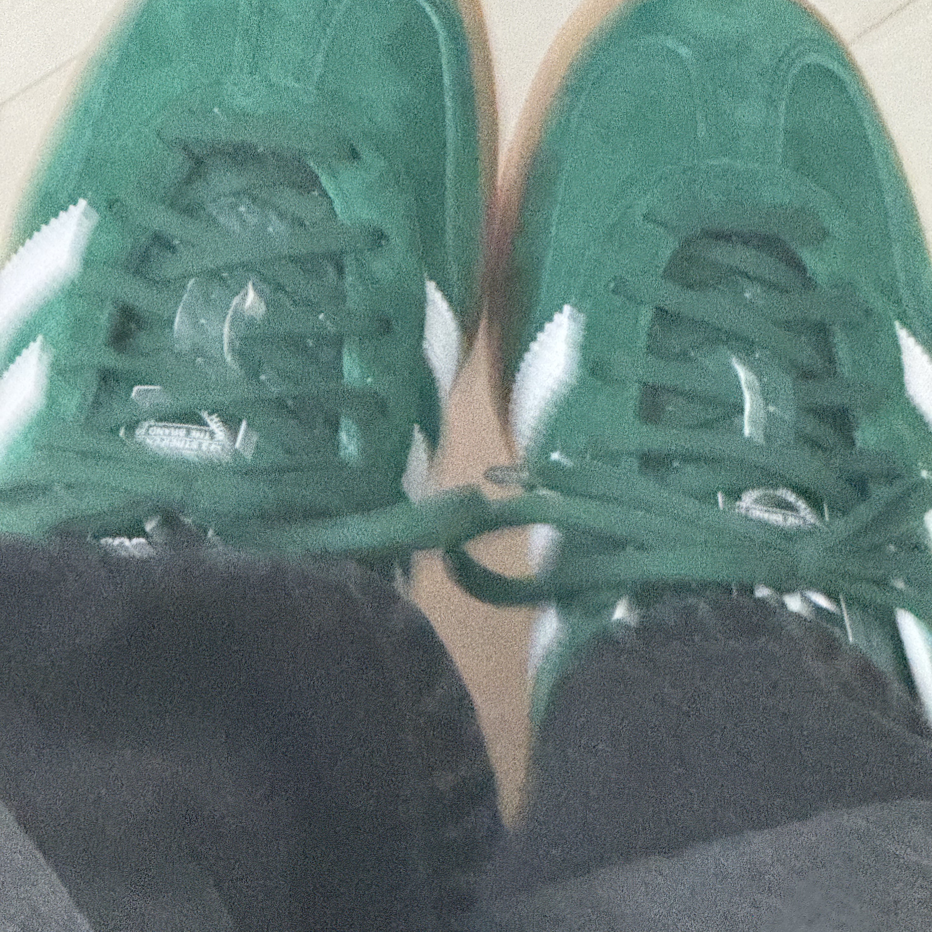 Adidas Gazelle Indoor Collegiate Green 착용 스타일 - 2