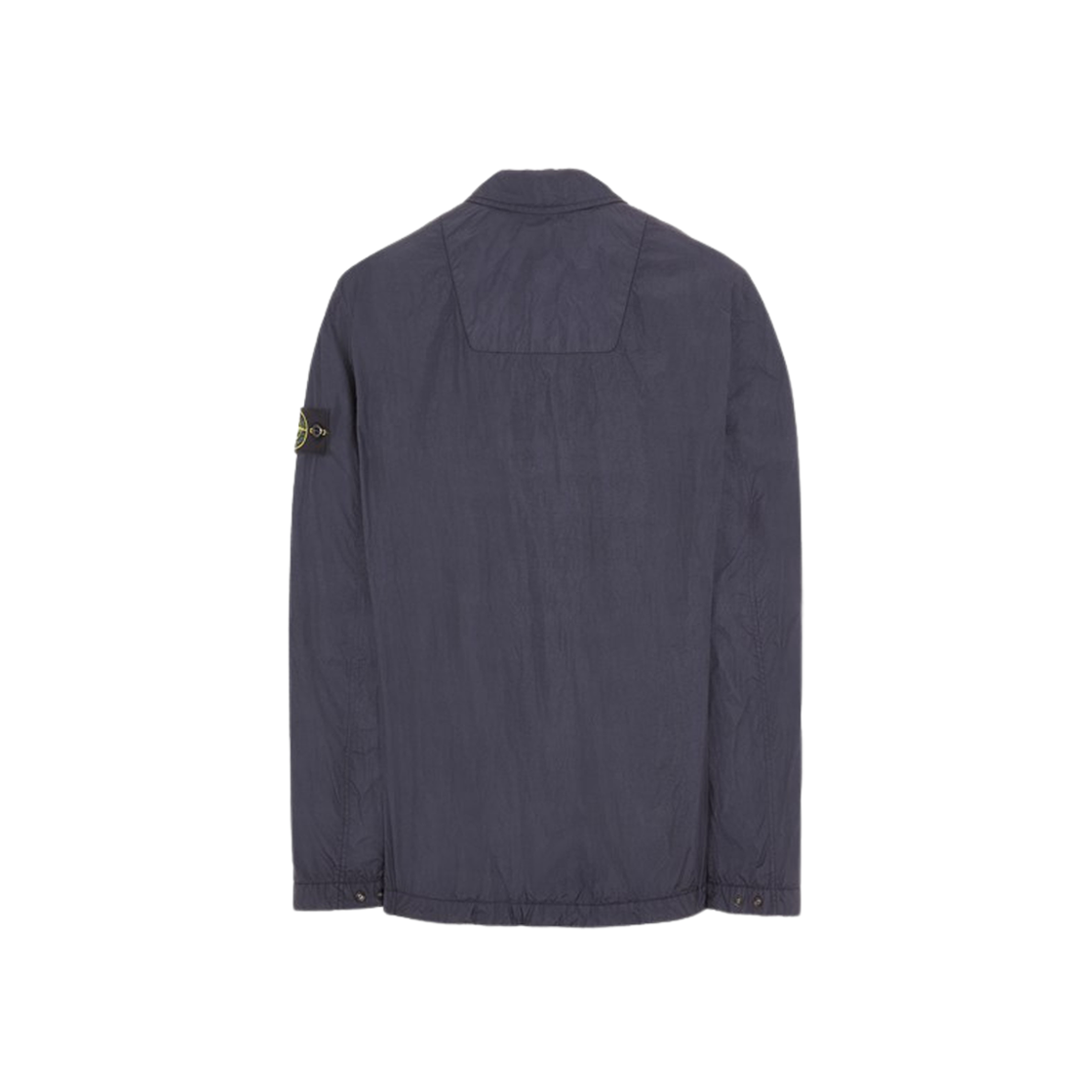 Stone Island 10522 Garment Dyed Crinkle Reps R-NY Overshirt Blue - 24SS 상세 이미지 2