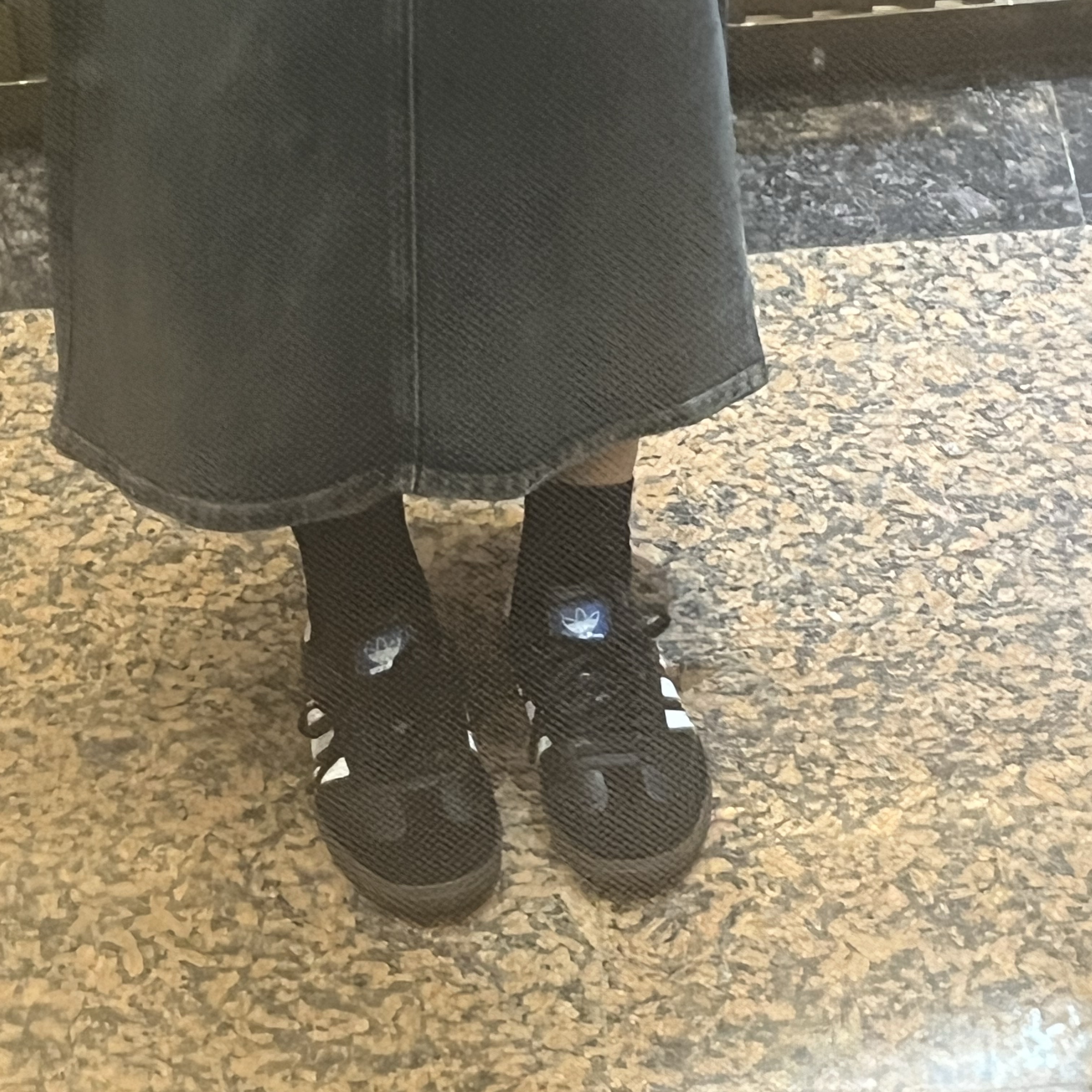 Adidas Samba ADV Black 착용 스타일 - 2