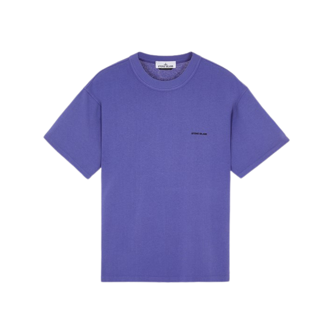 Stone Island 22379 Short Sleeve Cotton T-Shirt Lavender - 24SS 상세 이미지 1